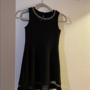 Girl's Black Dress
